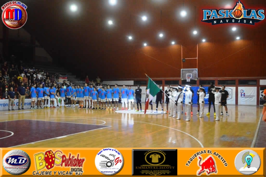 EMOTIVA INAUGURACION SE VIVIO EN EL GIMNASIO ARMANDO ISLAS COBARRUBIAS DE LA UNIDAD DEPORTIVA MUNICIPAL DE NAVOJOA