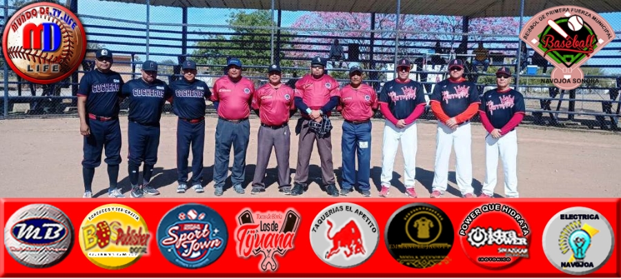 TRIUNFOS POR PARTIDA DOBLE EN LA SEGUNDA JORNADA EN EL BEISBOL DE PRIMERA FUERZA MUNICIPAL DE NAVOJOA