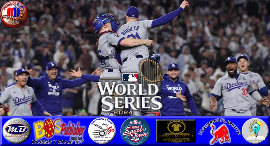 NO HAY QUINTO MALO Y DODGERS DE LOS ANGELES CAMPEON DEL BEISBOL DE GRANDES LIGAS