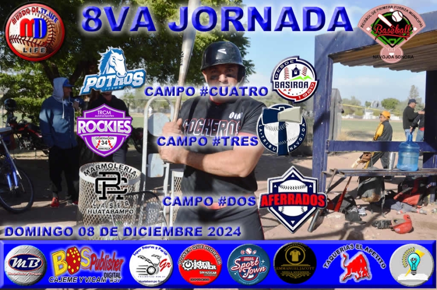 ROL DE JUEGOS PARA LA OCTAVA JORNADA