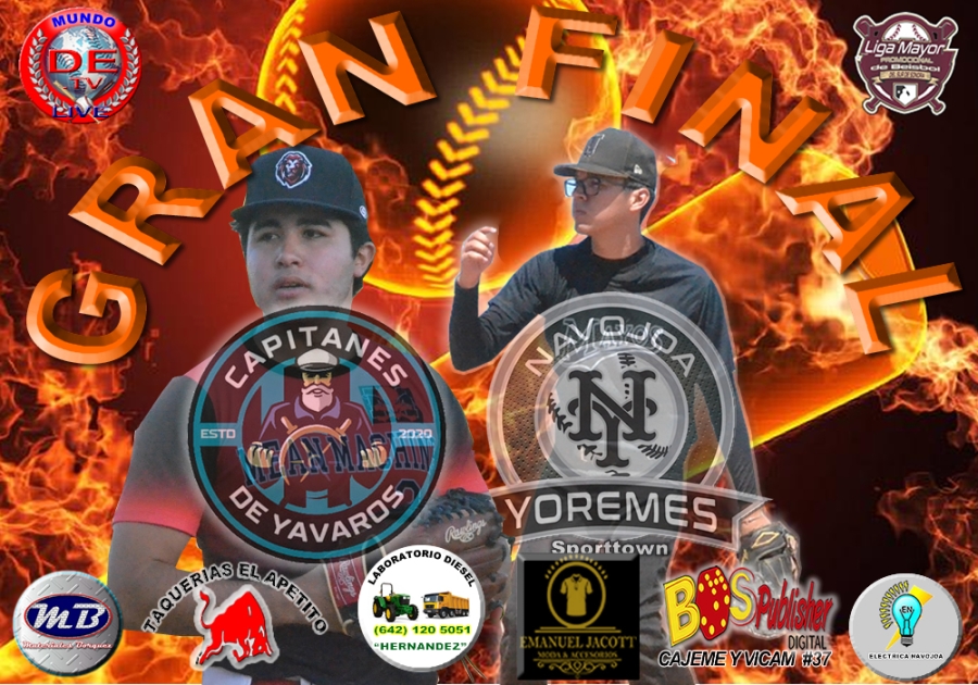 APUNTEN, PREPAREN…… FUEGO…. EN LA LIGA MAYOR PROMOCIONAL DE BEISBOL DEL SUR DE SONORA