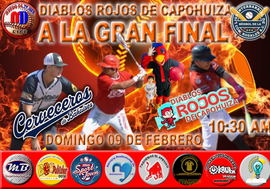 DOMINGO DE FIESTA BEISBOLERA EN LA Liga Interbarrial de Béisbol de la Comisaría Rosales A. C.