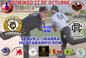 DOMINGO DE BEISBOL EN EL JESÚS C. IBARRA DE HUATABAMPO