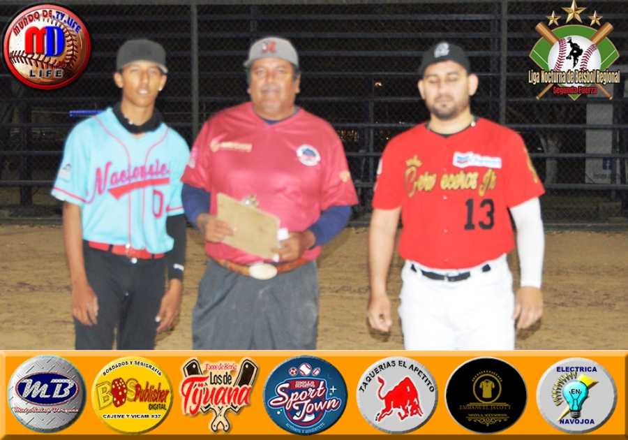 CERVECEROS JR. SE IMPONE ANTE NOGALITOS 13-5