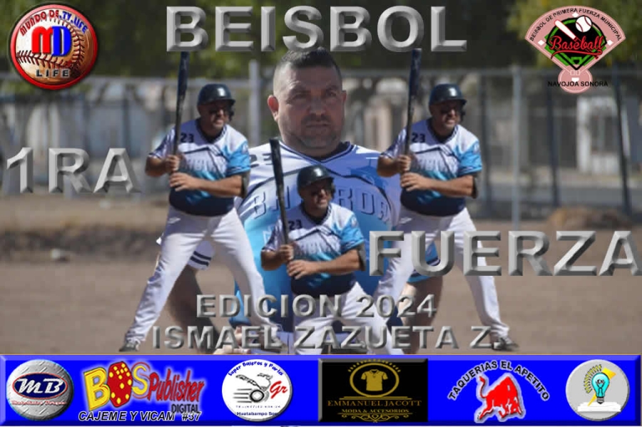 ARRANCAN LAS ACTIVIDADES EN EL BEISBOL DE PRIMERA FUERZA MUNICIPAL DE NAVOJOA