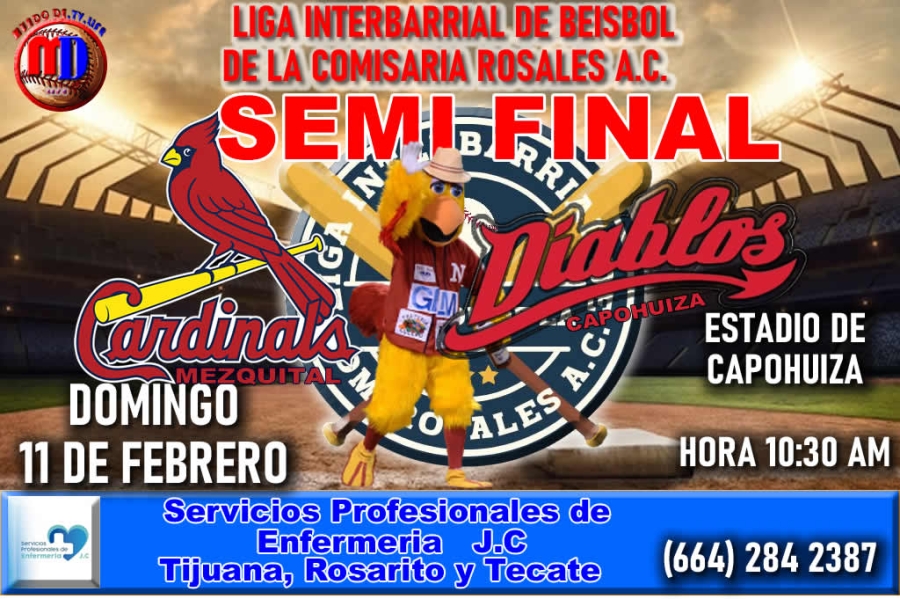 DOMINGO DE FIESTA EN EL BEISBOL DE LA LIGA ITERBARRIAL DE BEISBOL DE LA COMISARIA ROSALES A.C.