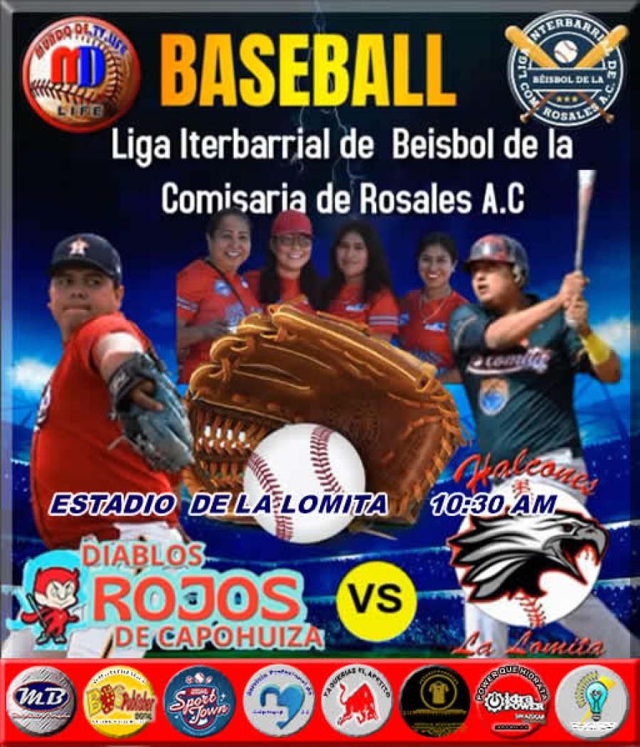 SEGUNDA JORNADA DE SEMIFINALES EN LA Liga Interbarrial de Béisbol de la Comisaría Rosales A. C.
