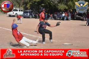 CONTUNDENTE TRIUNFO DE DIABLOS DE CAPOHUIZA EN LOS PLAY OFF DE LA LIGA INTERBARRIAL DE BEISBOL DE LA COMISARIA ROSALES A.C.