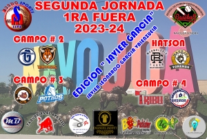 ESTE DOMINGO 22 DE octubre de 2023 TENDREMOS LA SEGUNDA JORNADA DEL BEISBOL MUNICIPAL DE PRIMERA FUERZA EN NAVOJOA SONORA.